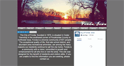 Desktop Screenshot of fondaiowa.com